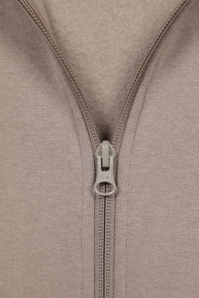 Texture Mountain Graphic Mens Full Zip Hoodie