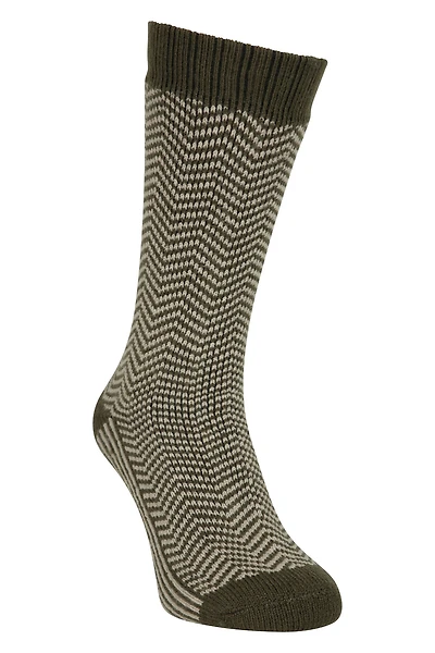 Chevron Cosy Socks