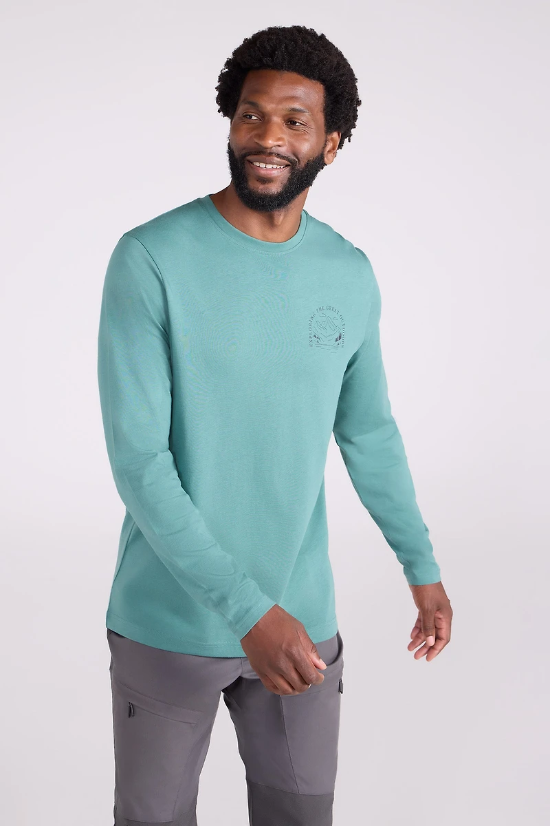 Bike Graphic Long Sleeve T-Shirt