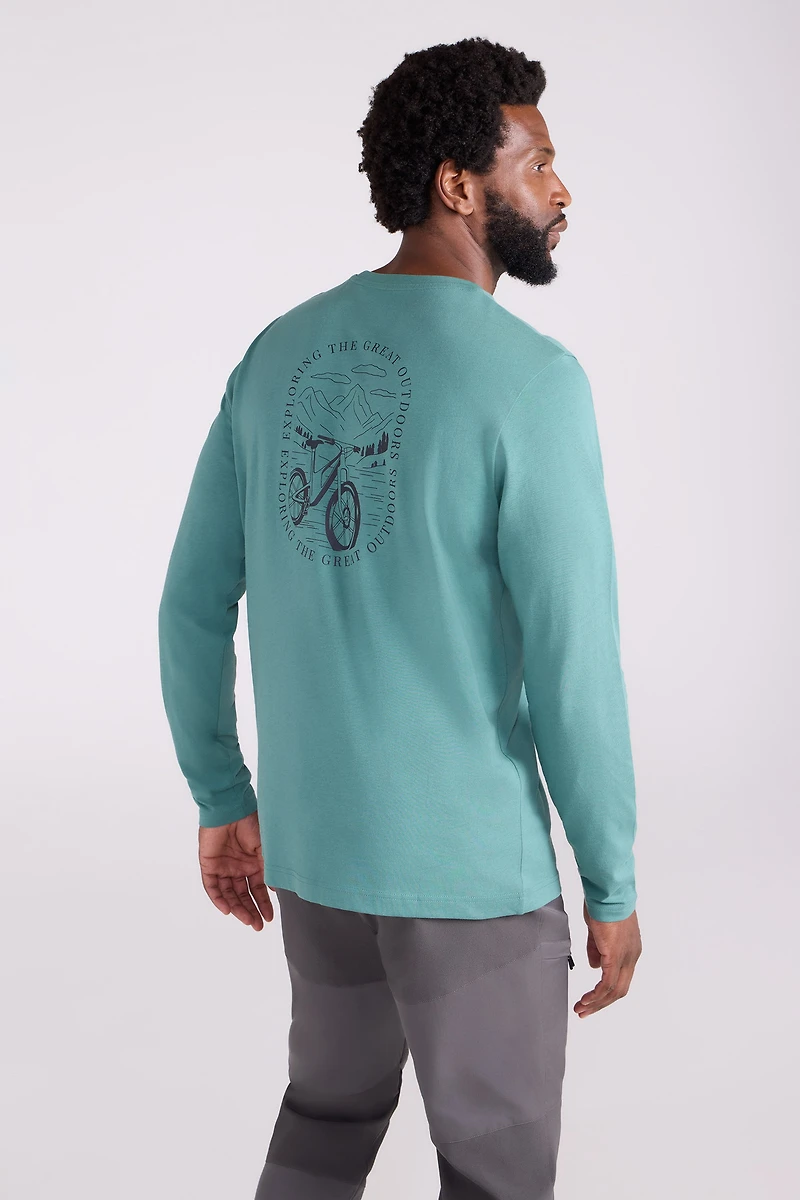 Bike Graphic Long Sleeve T-Shirt