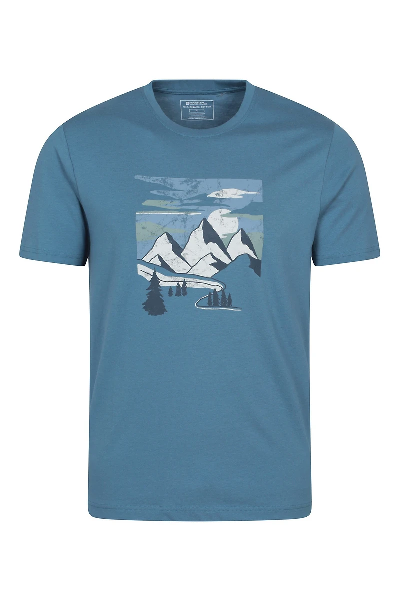 Mountain Landscape Graphic T-Shirt