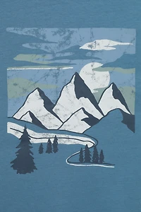 Mountain Landscape Graphic T-Shirt