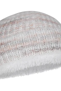 Space Dyed Womens Fur Lined Beanie