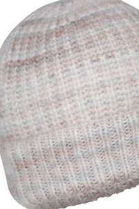 Space Dyed Womens Fur Lined Beanie