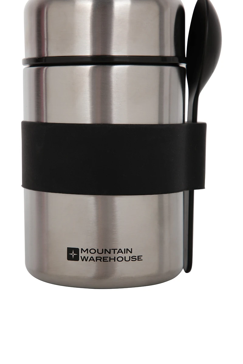 Food Flask with Spoon- 500ml