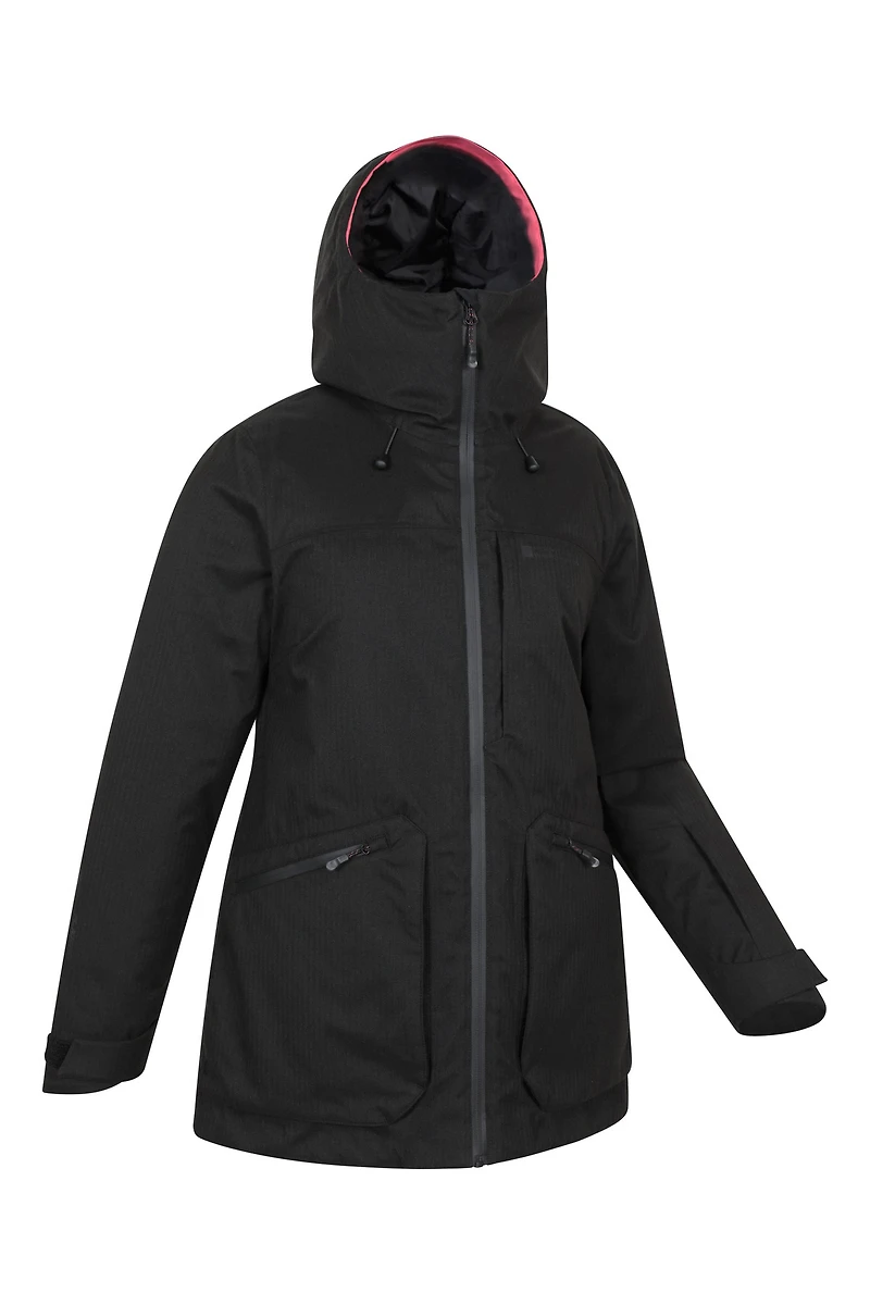 Verbier Womens Textured Waterproof Ski Jacket