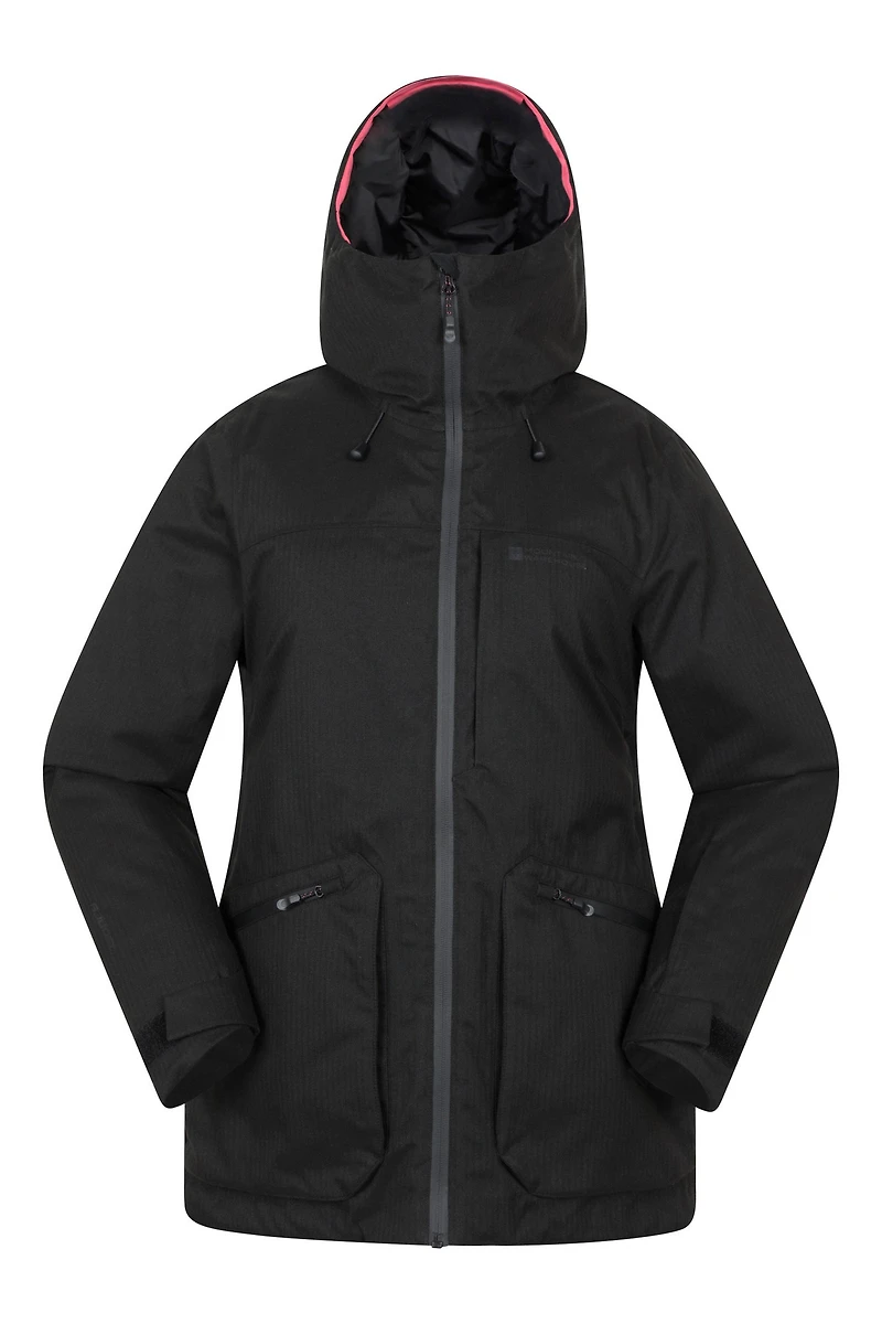 Verbier Womens Textured Waterproof Ski Jacket