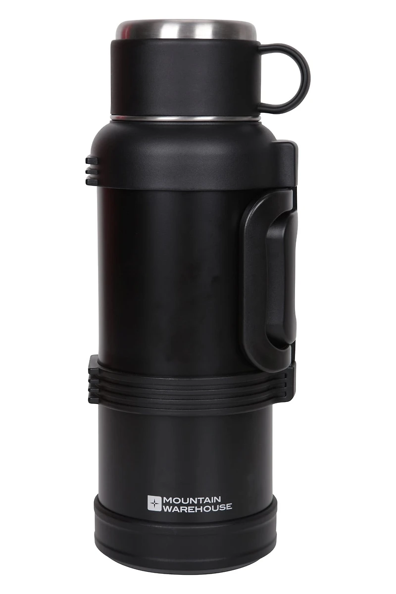 XL Camping Flask with Cup