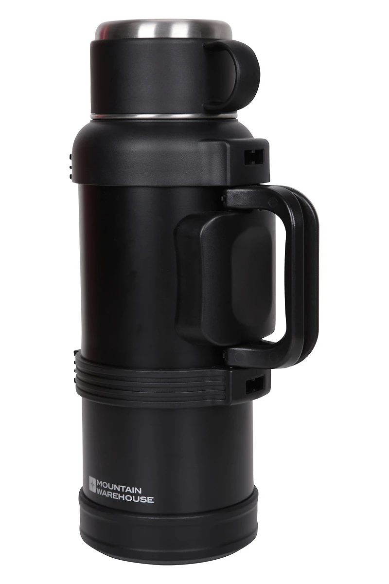 XL Camping Flask with Cup