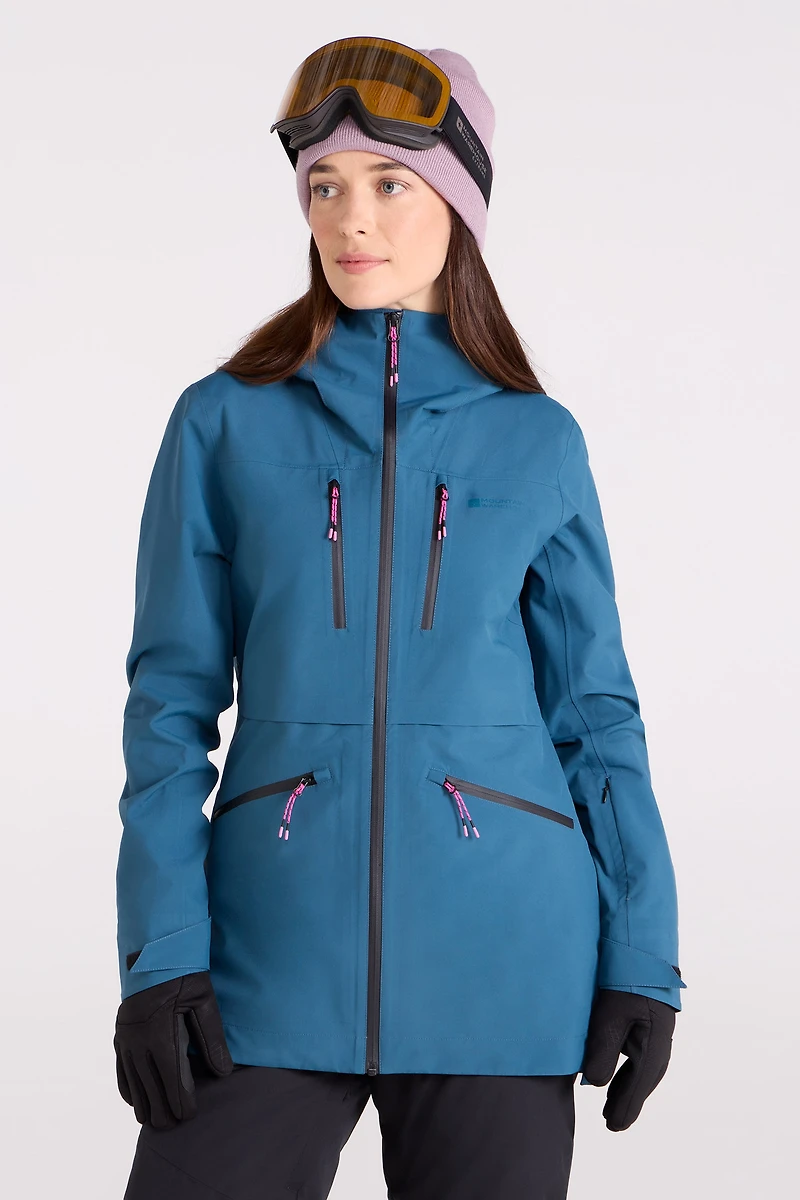 Tempest Womens 3 Layer Waterproof Ski Jacket