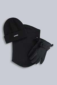 Polar Kids Waterproof Ski Glove & Accessories Set