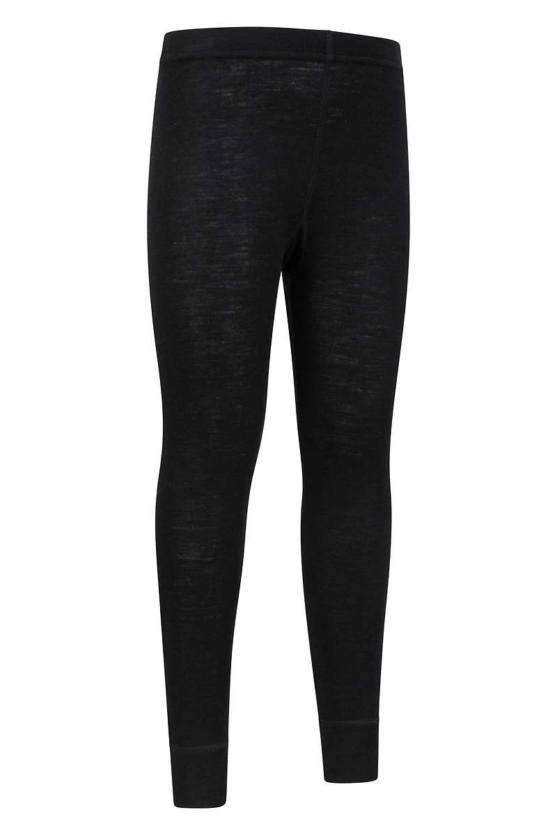 Merino Kids Base Layer Pants - 2 Pack