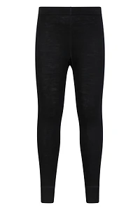 Merino Kids Base Layer Pants - 2 Pack