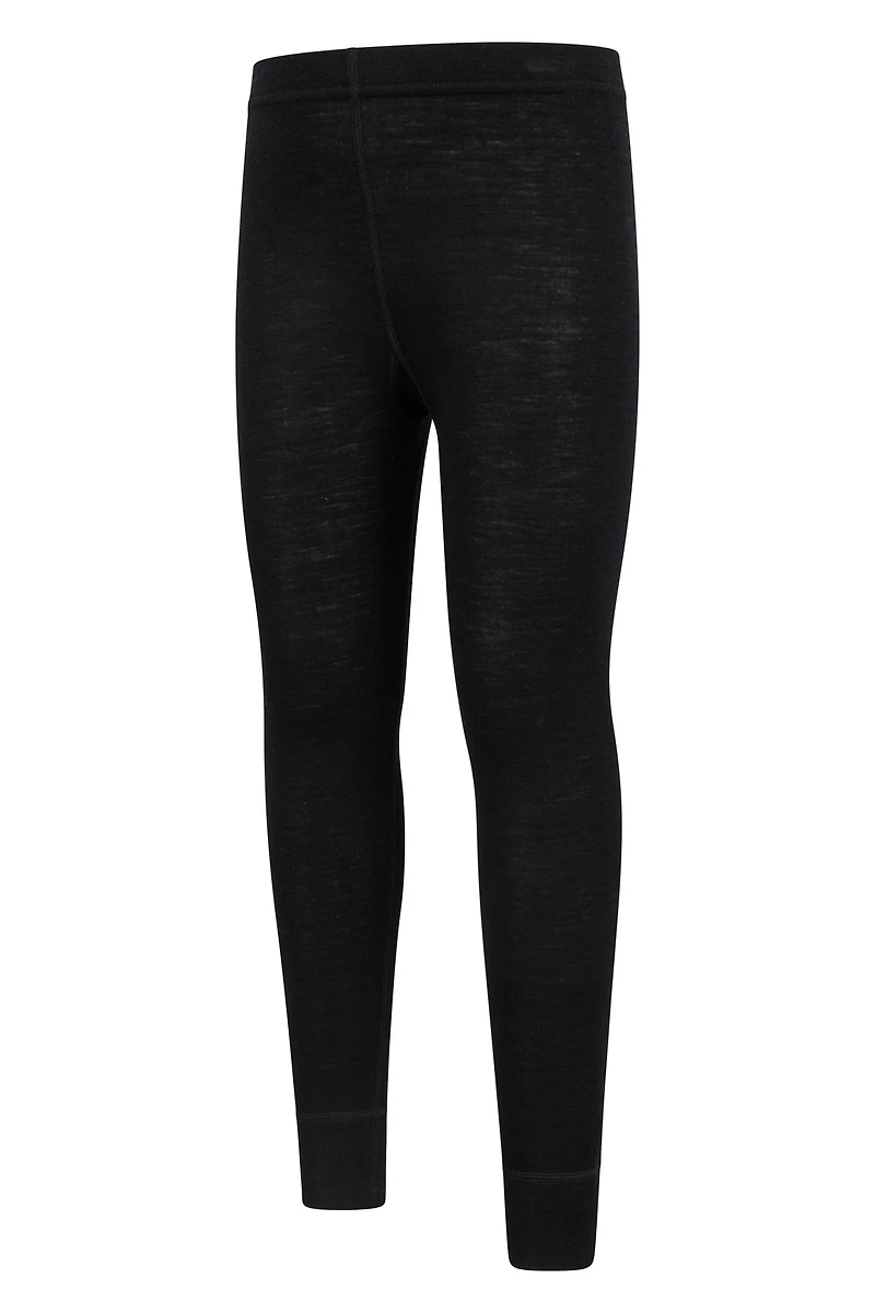 Merino Kids Base Layer Pants - 2 Pack