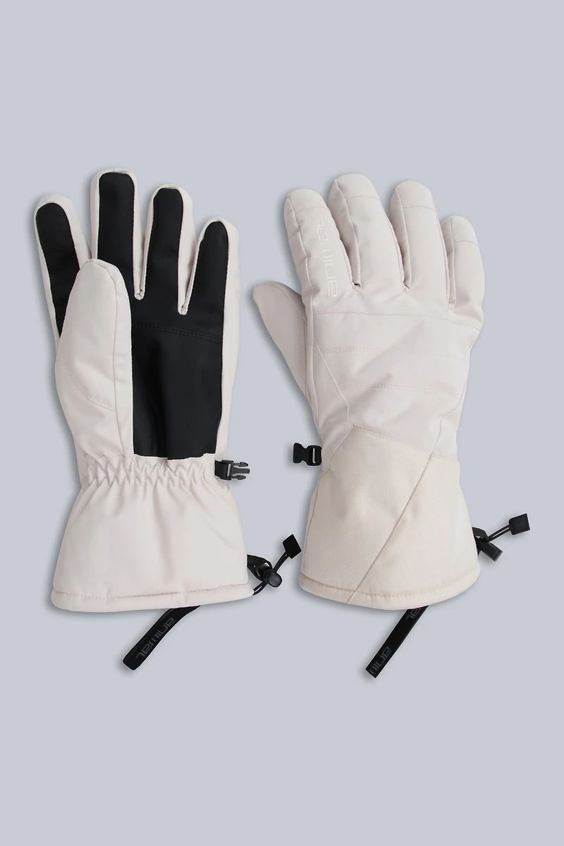 Glacier Mens Herringbone Ski Gloves