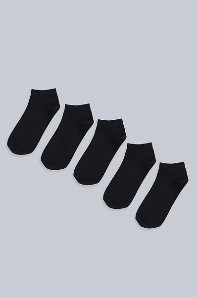 Casey Cotton Rich Trainer Socks- 5 Pack