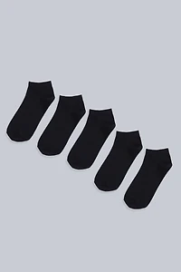 Casey Cotton Rich Trainer Socks- 5 Pack