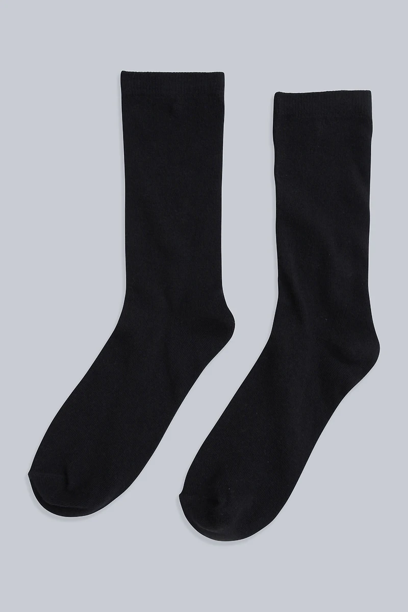 Haiden Cotton Rich Mens Mid-Calf Socks- 5 Packs