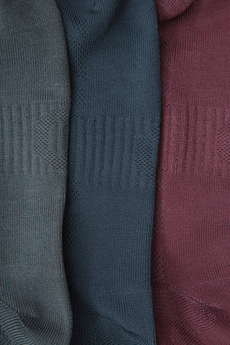 Ocea Womens Lightweight Trainer Socks 3-Pack
