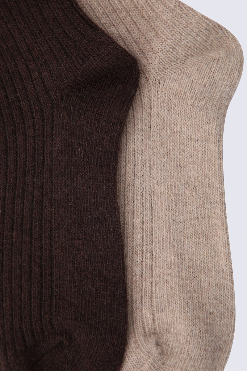 Francis Womens Merino Mid Calf Socks - 2 Pack
