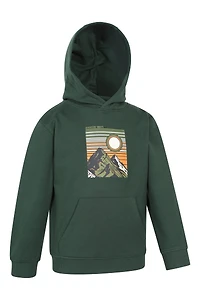 Adventure Awaits Kids Graphic Hoodie