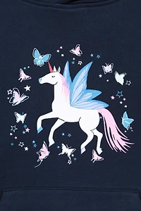 Unicorn Kids Graphic Hoodie