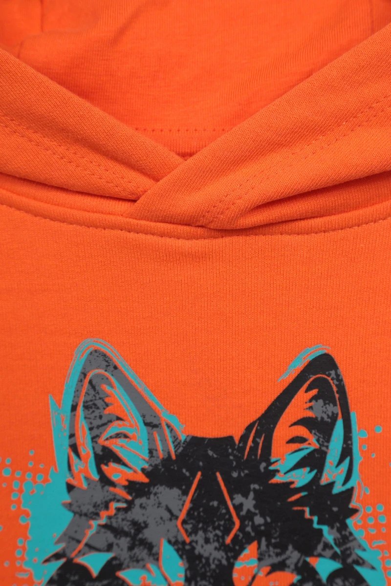 Wolf Kids Graphic Hoodie
