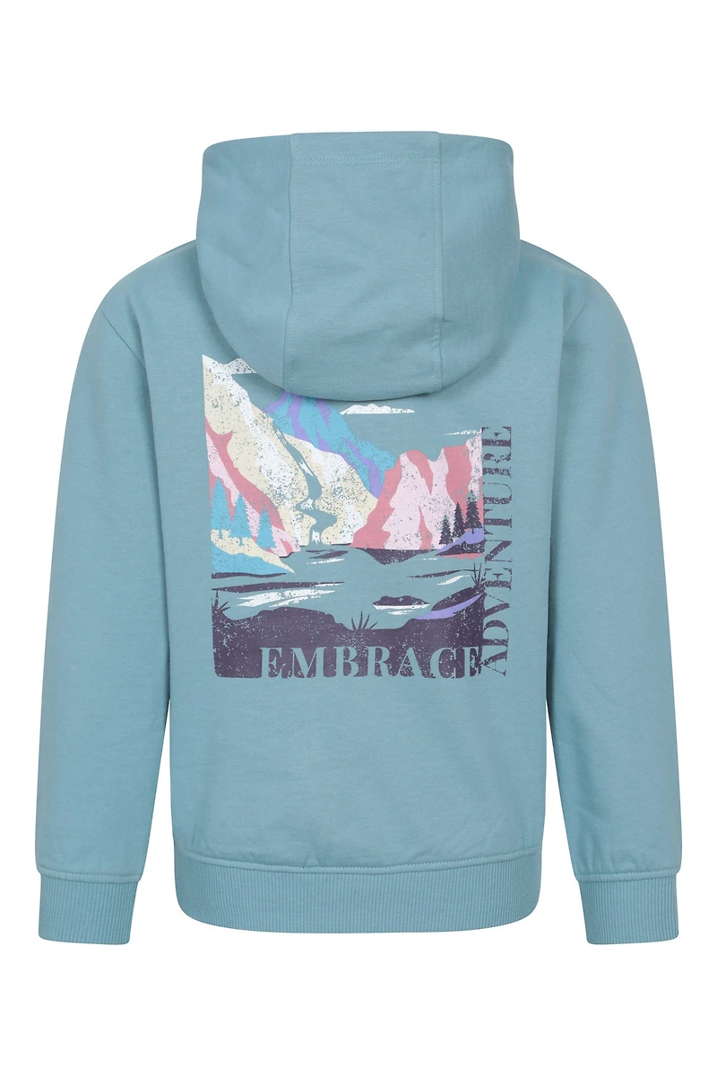 Mountain Flow Kids Graphic Hoodie