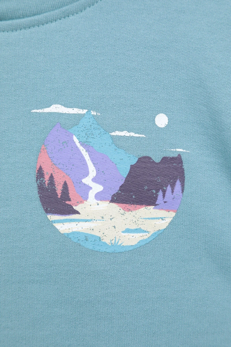 Mountain Flow Kids Graphic Hoodie