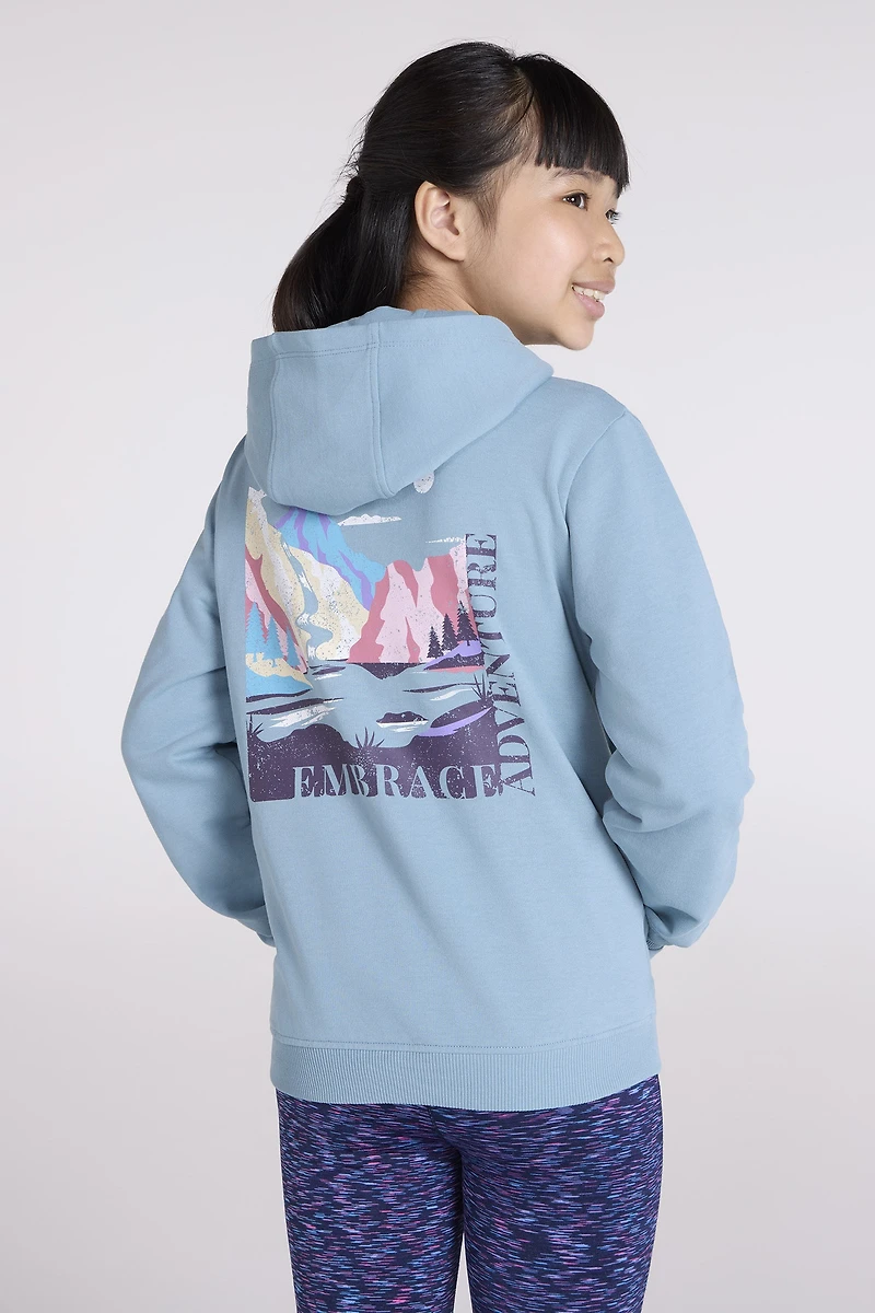 Mountain Flow Kids Graphic Hoodie