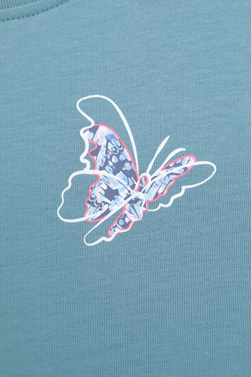 Butterfly Kids Long Sleeve Tee
