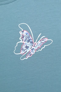 Butterfly Kids Long Sleeve Tee