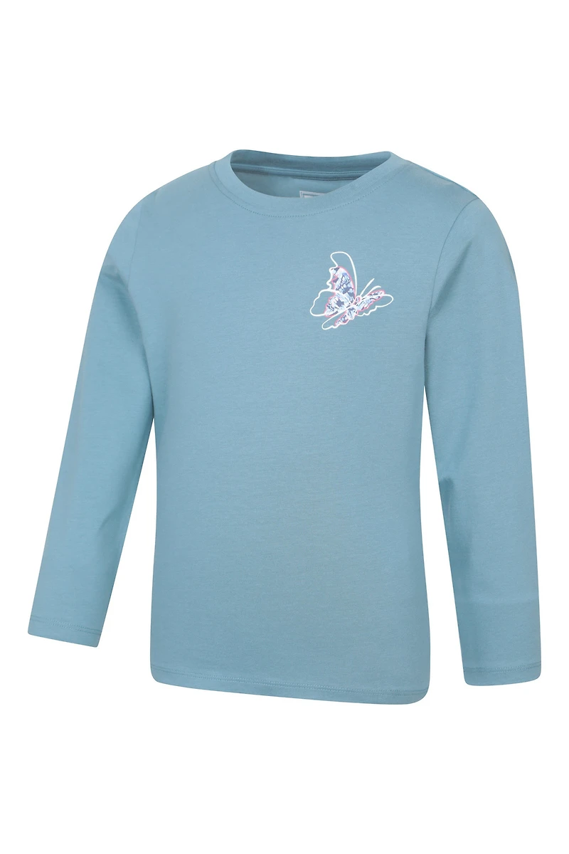 Butterfly Kids Long Sleeve Tee