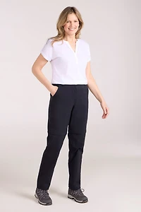 Delta Stretch Womens Zip Off Trousers