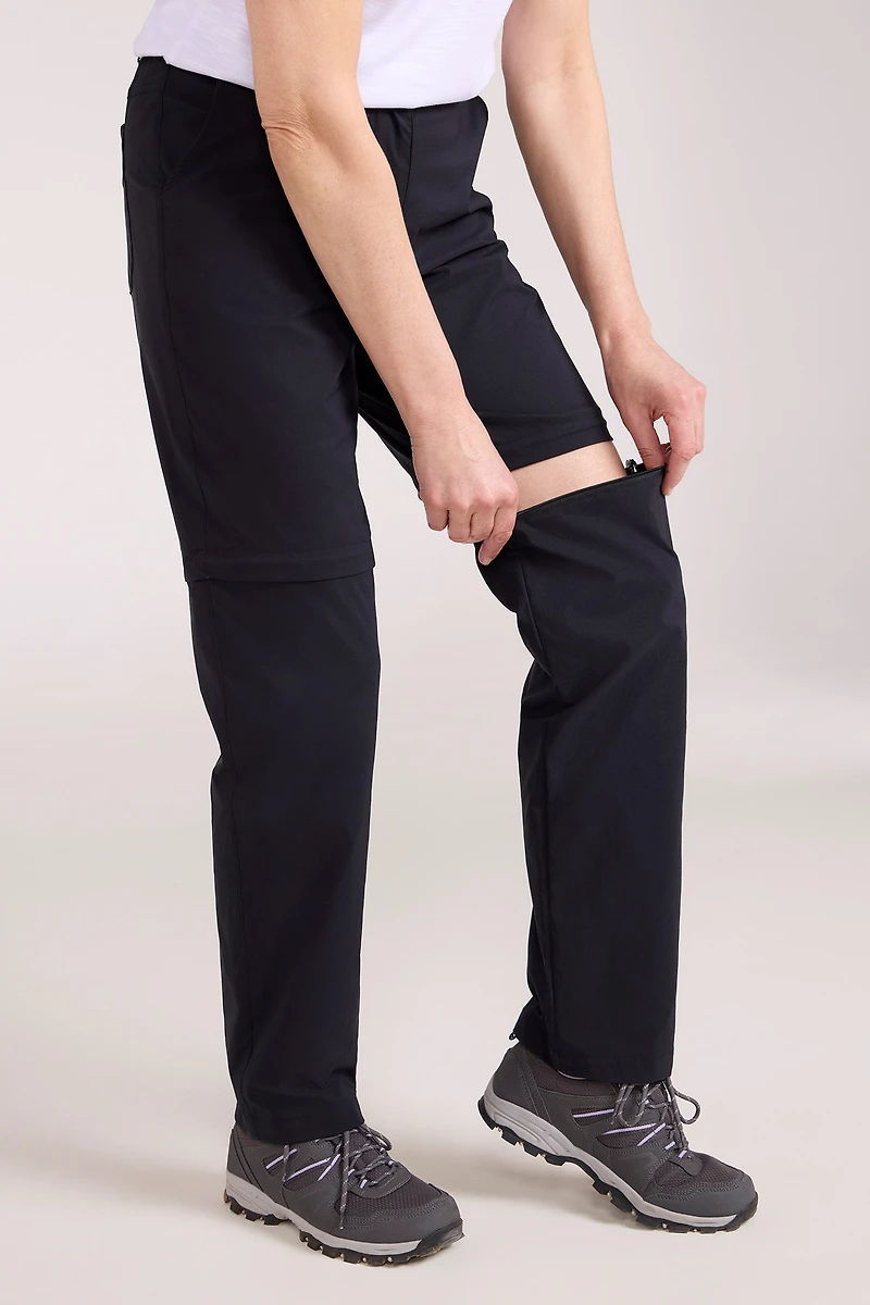 Delta Stretch Womens Zip Off Trousers