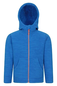 Snowdonia 2 Kids Fully Borg Lined Hoodie