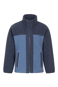 Oak Kids Bonded Colourblock Fleece