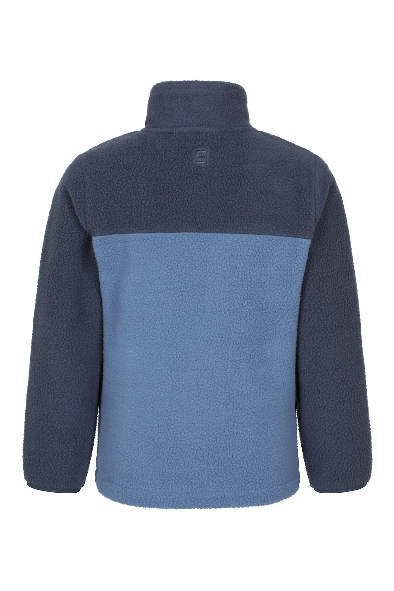 Oak Kids Bonded Colourblock Fleece