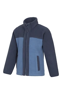 Oak Kids Bonded Colourblock Fleece