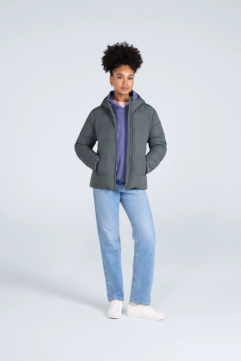 Womens Tech Down Mid Weight Jacket