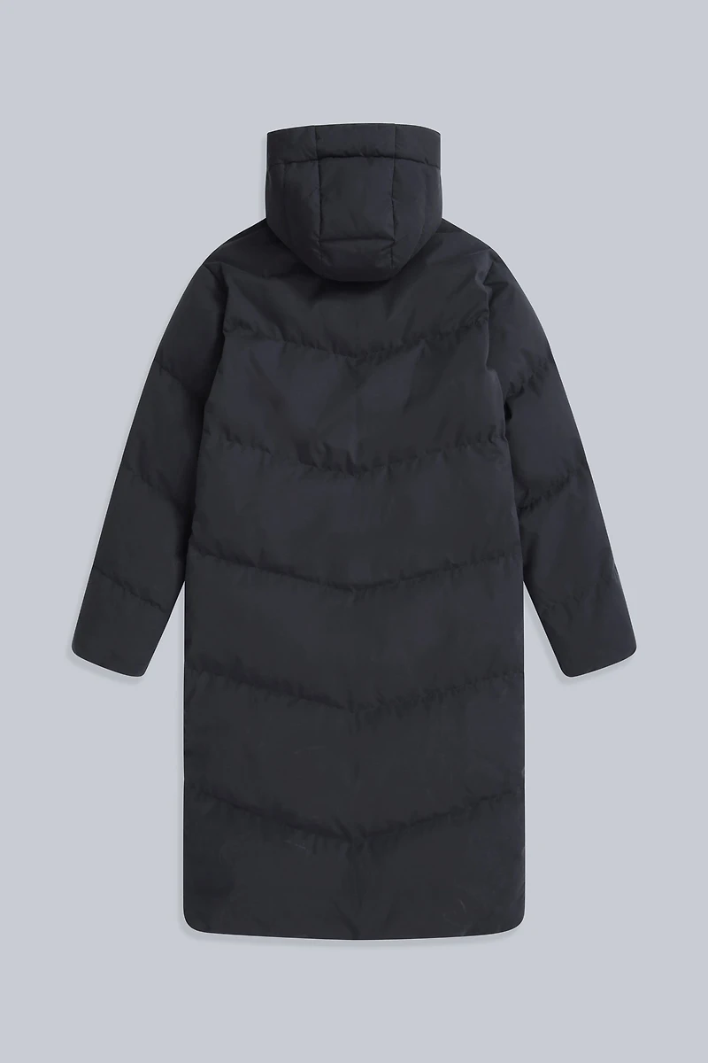 Tess Womens Long Line Down Jacket