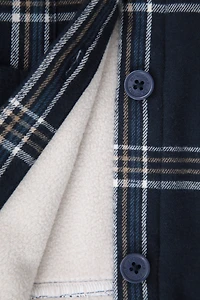 Seth Mens Fleece Bonded Shacket