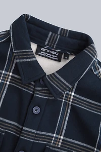 Seth Mens Fleece Bonded Shacket