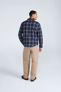 Seth Mens Fleece Bonded Shacket