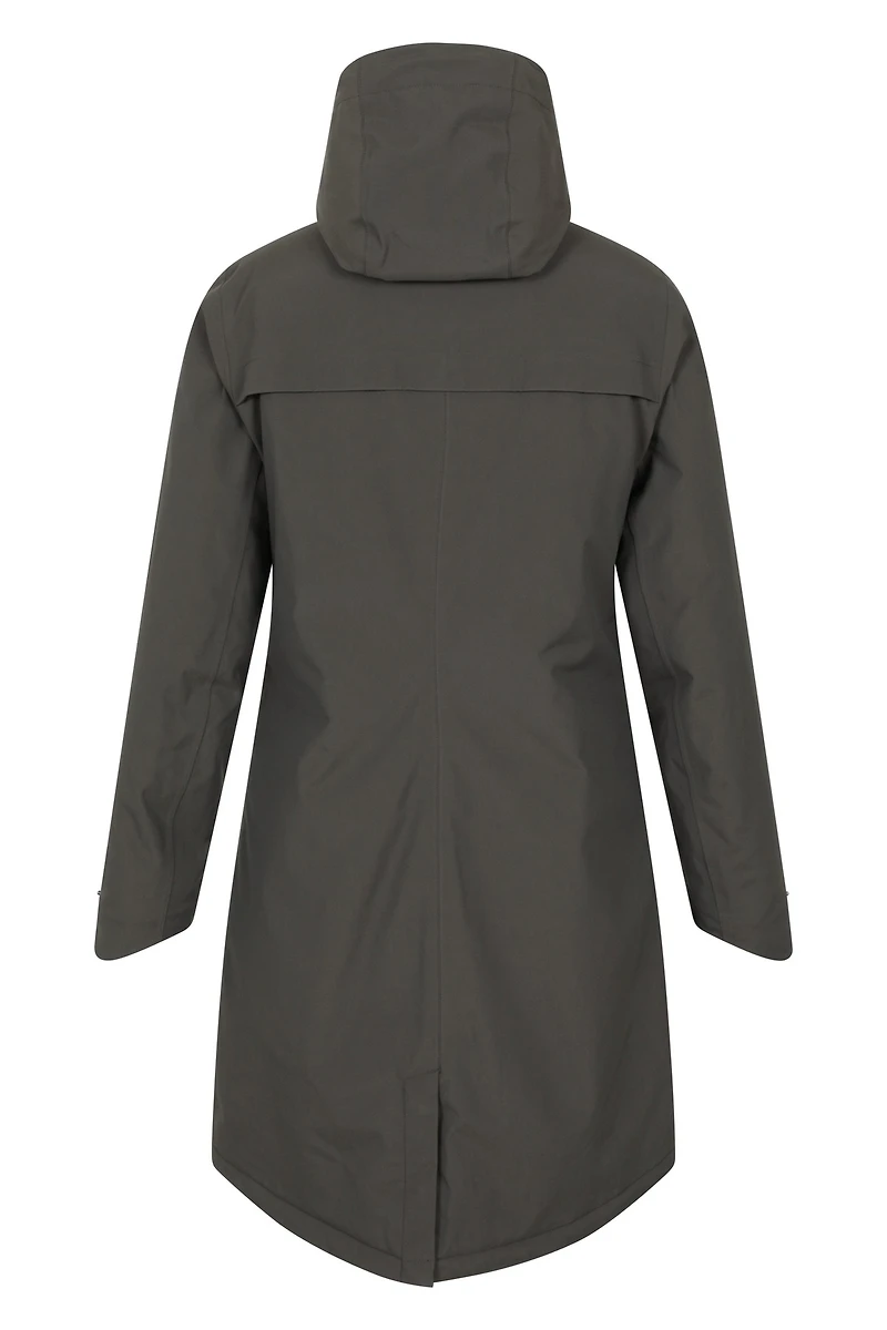 Avery Womens Long Padded Waterproof Jacket