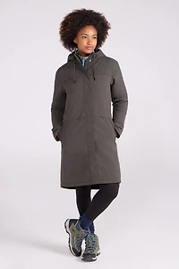 Avery Womens Long Padded Waterproof Jacket