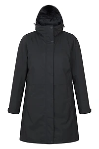 Luna Womens 3 1 Long Waterproof Jacket
