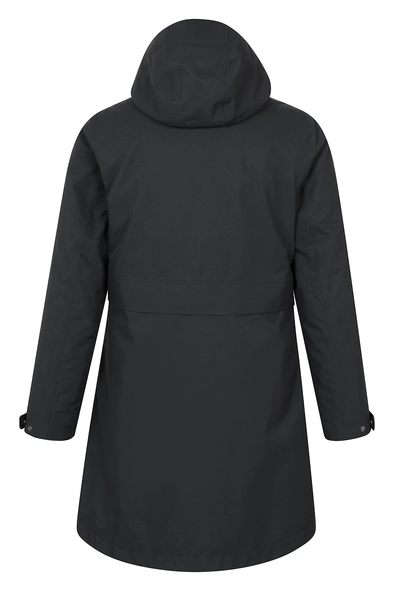 Luna Womens 3 1 Long Waterproof Jacket