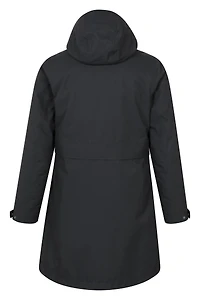 Luna Womens 3 1 Long Waterproof Jacket