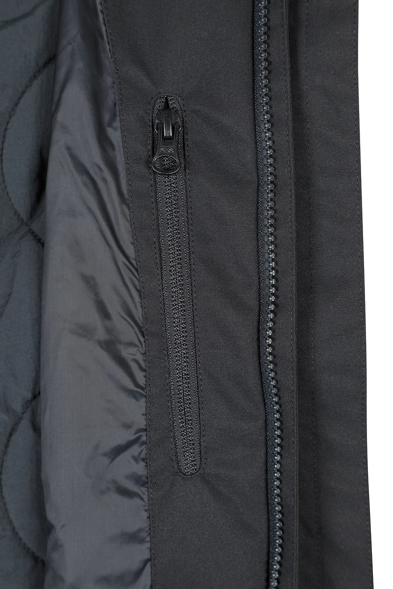 Luna Womens 3 1 Long Waterproof Jacket